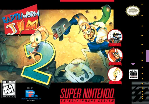 Earthworm Jim 2 (World) (Evercade)